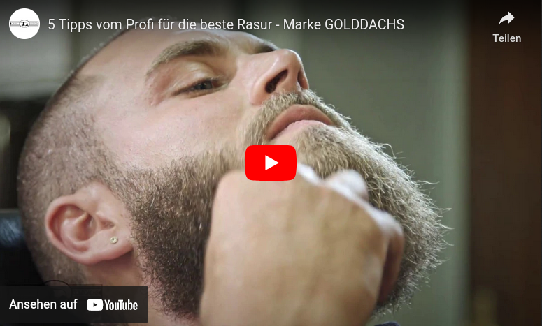 Golddachs - und Produkte - die Bartpflege Premium Rasur für Golddachs